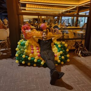 Bank van ballonnen